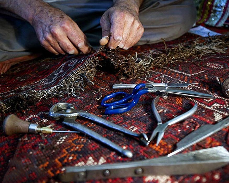 ابزارهای رفوگری - قالیشویی پاکسان