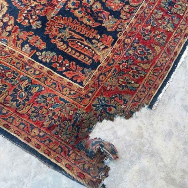 همه چیز در مورد ترمیم سوختگی فرش دستبافت - قالیشویی پاکسان