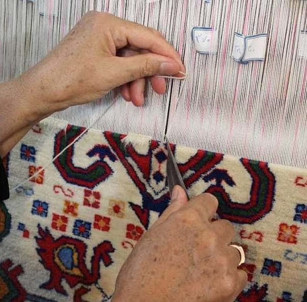 گره جفتی ( تقلبی ) چیست؟ فواید طرز کار - قالیشویی پاکسان