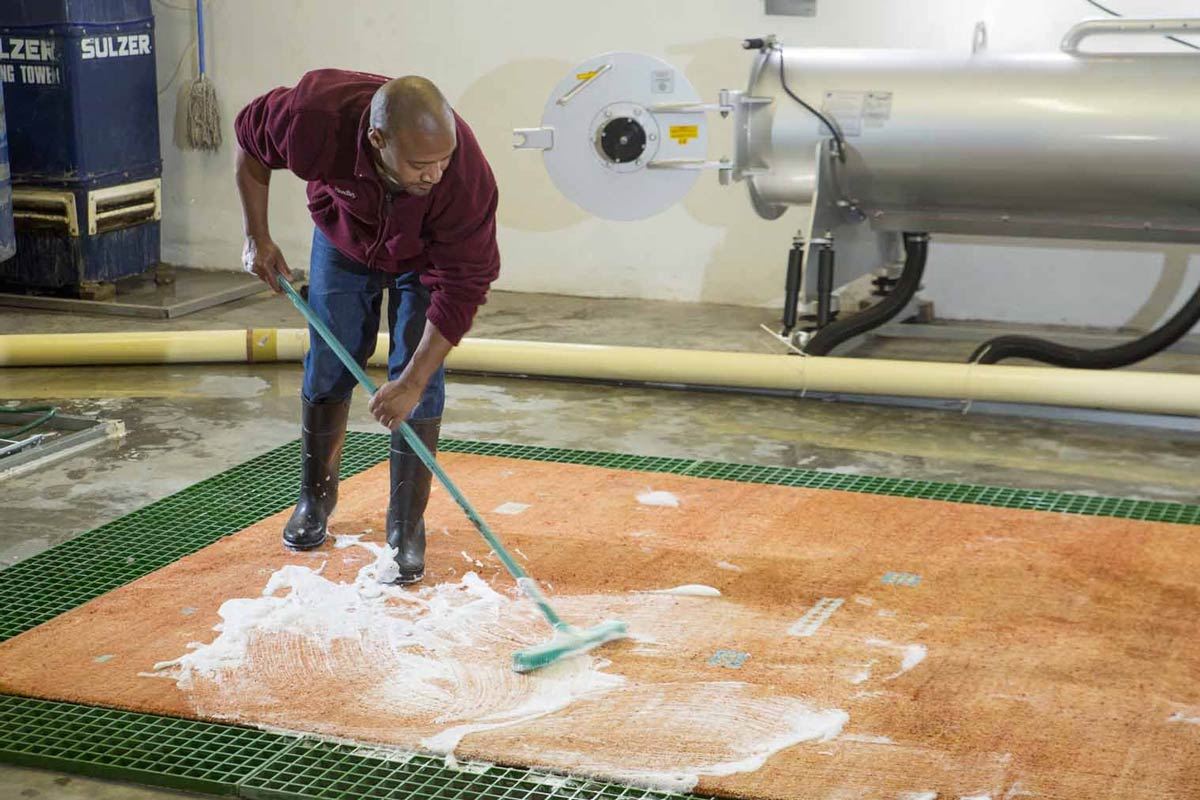 قالیشویی چطور فرش میشوره - قالیشویی پاکسان