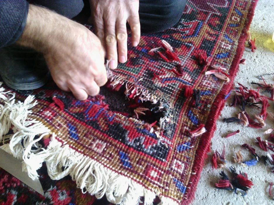 مهمترین دلایل پاره شدن فرش - قالیشویی پاکسان