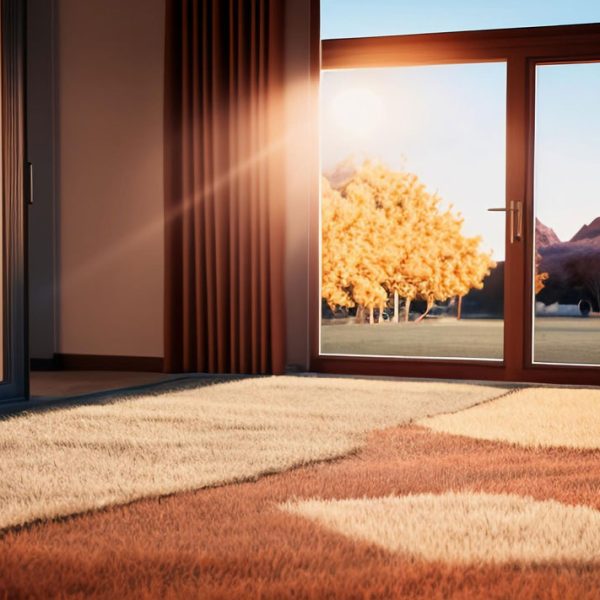 رنگ پریدگی فرش در اثر آفتاب - قالیشویی پاکسان